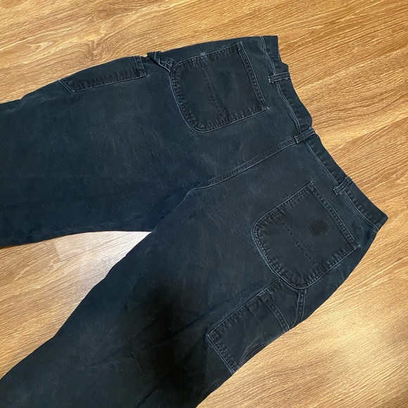 Carhartt Black Utility Pants 40x30 - Picture 4 of 6